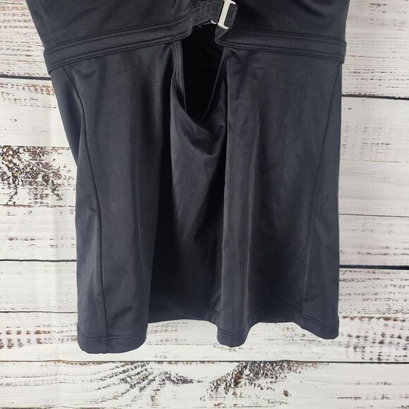 Athleta Tankini Swim Top 38B/C Womens Black Underwired Pullover Swimwear - Picture 10 of 12